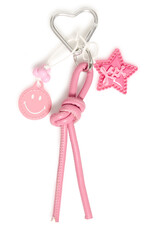 ICHI Linette Star Bag Charm in Meadow Mauve