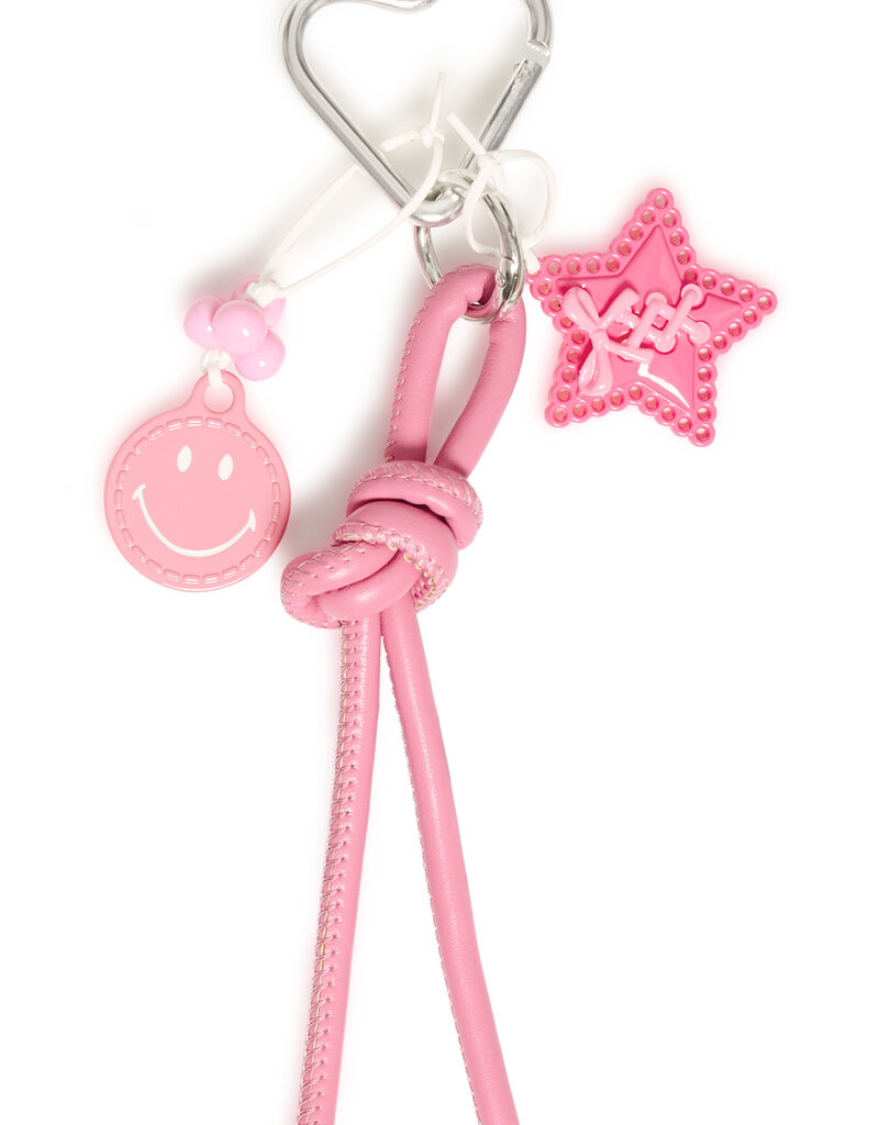 ICHI Linette Star Bag Charm in Meadow Mauve