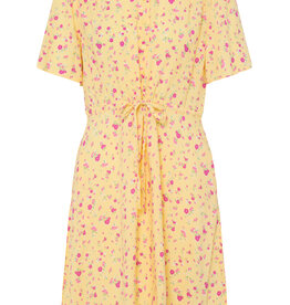 ICHI Vera Short Sleeve Button Up Floral Dress *Two Colours*