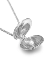 Haiku Lane Siren's Keepsake Locket in Silver