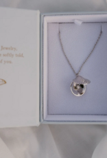 Haiku Lane Siren's Keepsake Locket in Silver