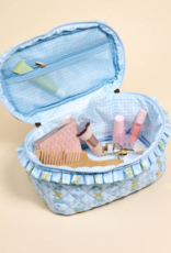 The Darling Effect Oh So Fancy Glam and Go Quilted Cosmetic Bag