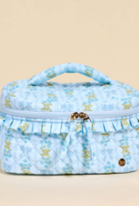 The Darling Effect Oh So Fancy Glam and Go Quilted Cosmetic Bag