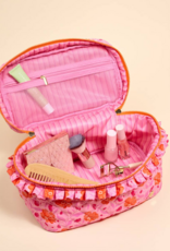 The Darling Effect Oh So Fancy Glam and Go Quilted Cosmetic Bag