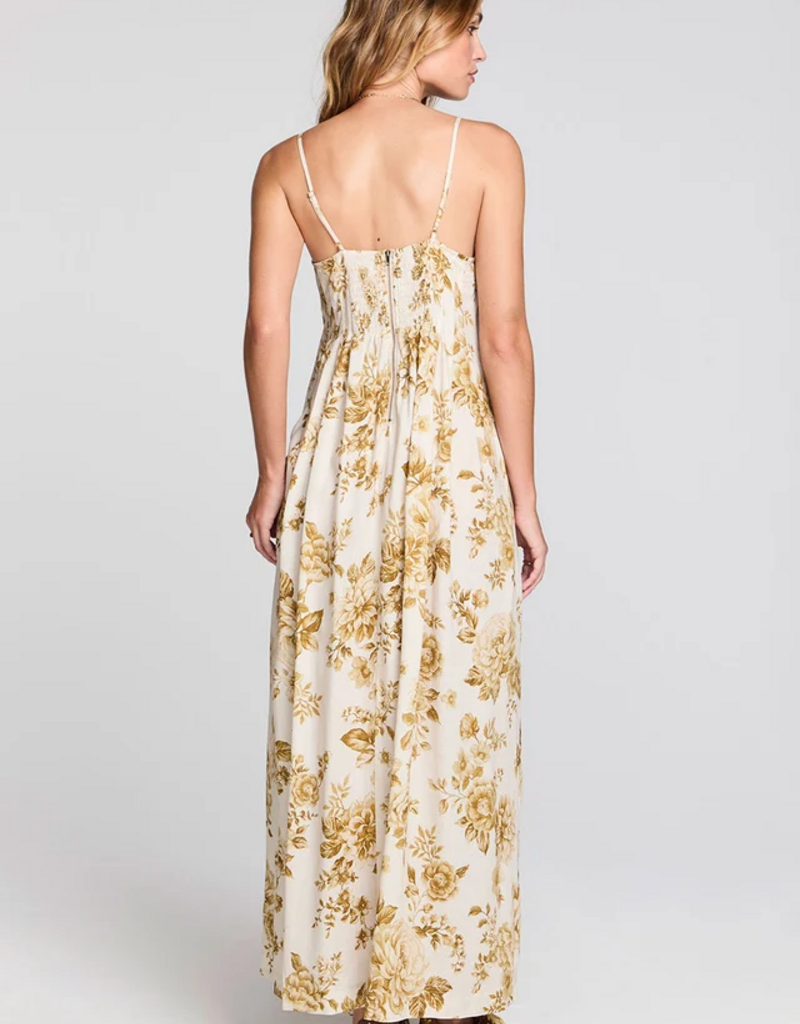 Saltwater Luxe Arosa Maxi Dress In Fawn Floral