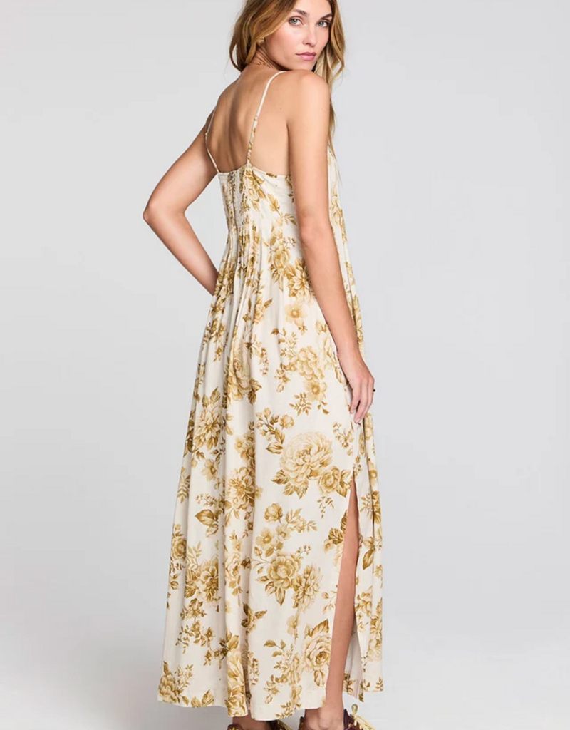 Saltwater Luxe Arosa Maxi Dress In Fawn Floral