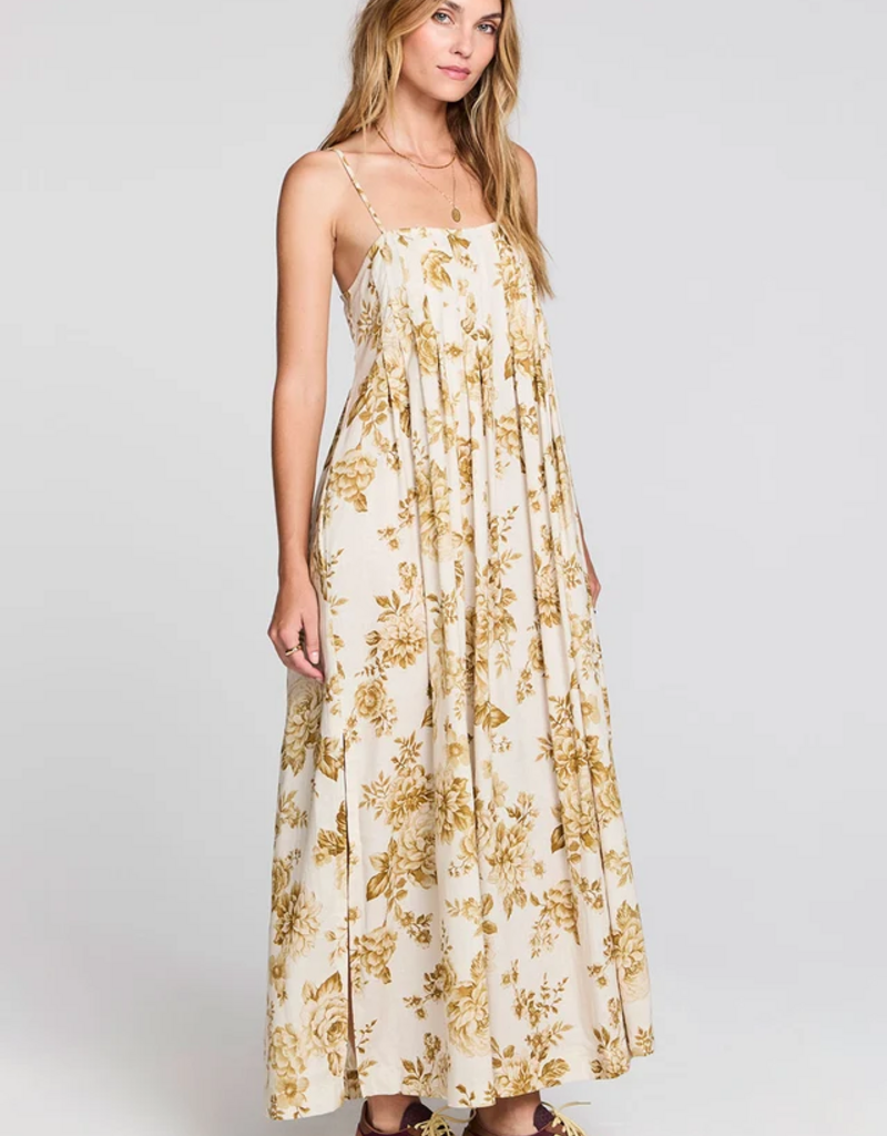 Saltwater Luxe Arosa Maxi Dress In Fawn Floral