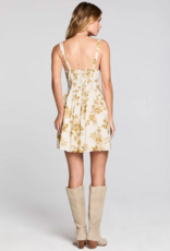 Saltwater Luxe Gracee Mini Dress in Fawn Floral