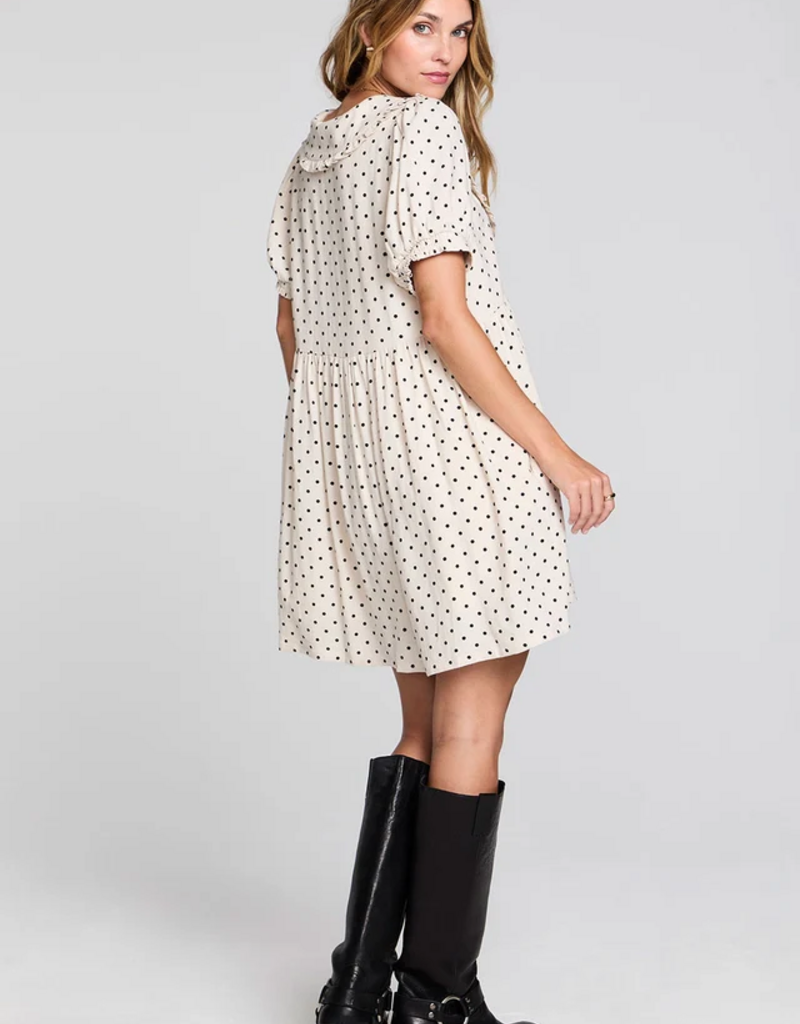 Saltwater Luxe Nicko Polka Dot Mini Dress
