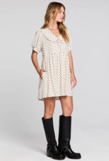 Saltwater Luxe Nicko Polka Dot Mini Dress