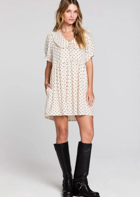 Saltwater Luxe Nicko Polka Dot Mini Dress