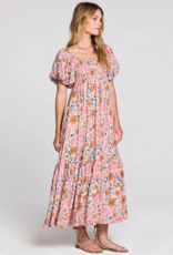 Saltwater Luxe Evra Smocked Bodice Maxi With Pockets