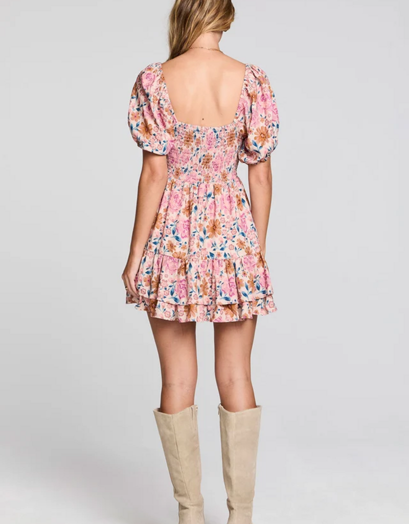 Saltwater Luxe Holand Ruffle Skirt Mini Dress