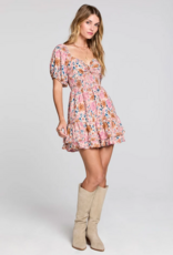 Saltwater Luxe Holand Ruffle Skirt Mini Dress