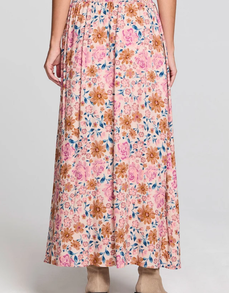 Saltwater Luxe Rommie Midi Skirt With Slit