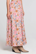 Saltwater Luxe Rommie Midi Skirt With Slit