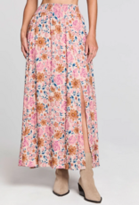 Saltwater Luxe Rommie Midi Skirt With Slit