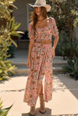 Saltwater Luxe Rommie Midi Skirt With Slit