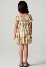 Saltwater Luxe Kids Allima Mini Dress in Fawn Floral