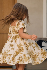 Saltwater Luxe Kids Allima Mini Dress in Fawn Floral