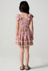 Saltwater Luxe Kids Sophia Mini Dress in Fall Floral