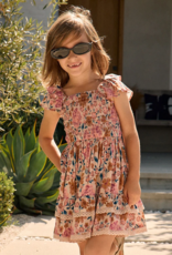 Saltwater Luxe Kids Sophia Mini Dress in Fall Floral