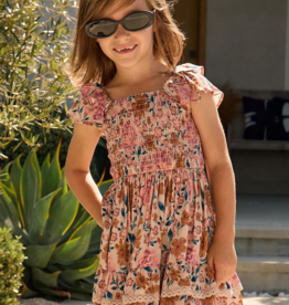 Saltwater Luxe Kids Sophia Mini Dress in Fall Floral
