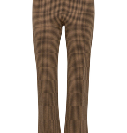 Part Two Pontas Pant in Brown Check