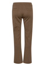 Part Two Pontas Pant in Brown Check