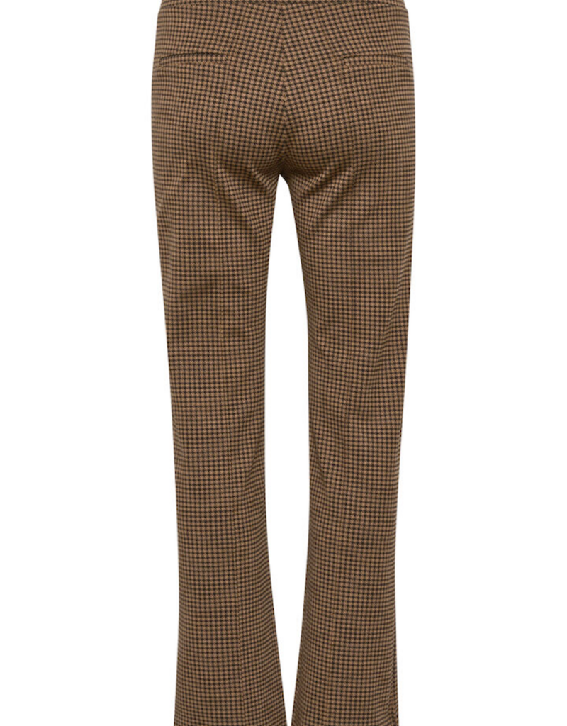Part Two Pontas Pant in Brown Check