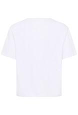 Part Two Anne Basic White Boxy Tee In White