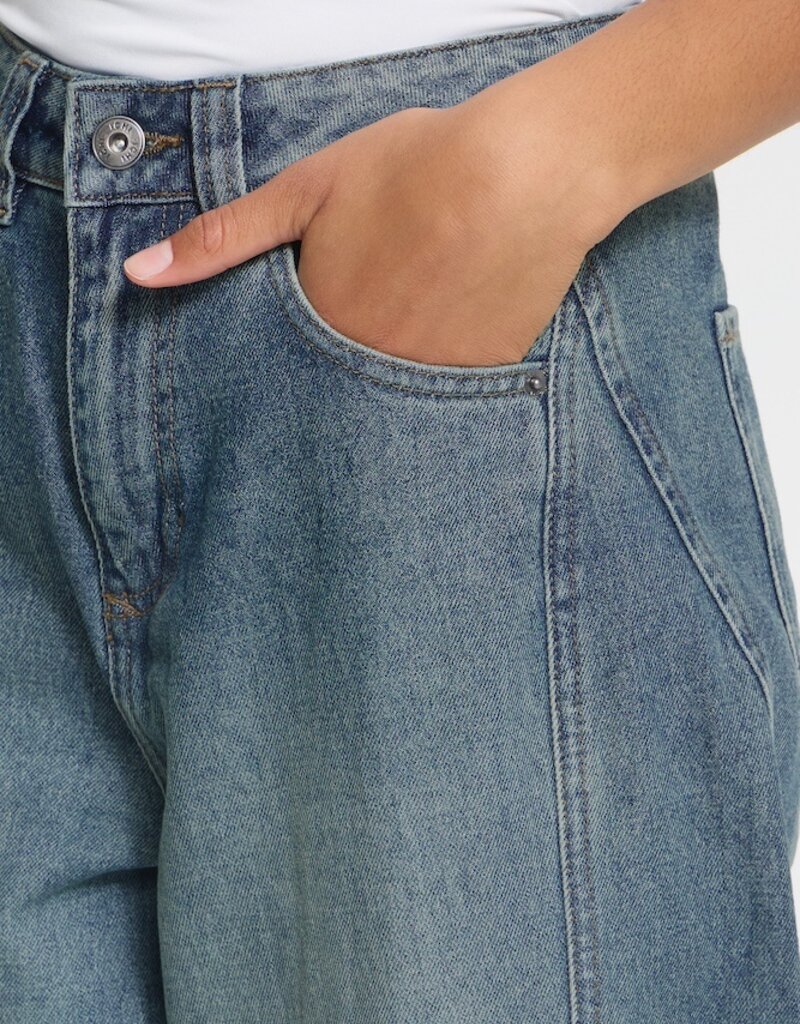 ICHI Naolia Cotton Vintage Wash Denim