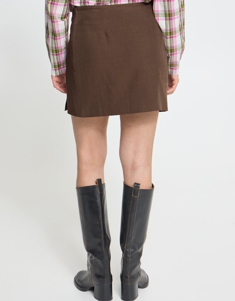 ICHI Fava Short Skirt