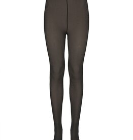 ICHI Almina Lined Tights With Wool in Black