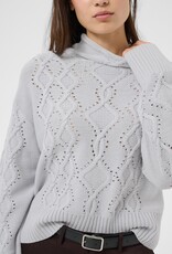 Part Two Charnel Turtleneck in Gray Dawn