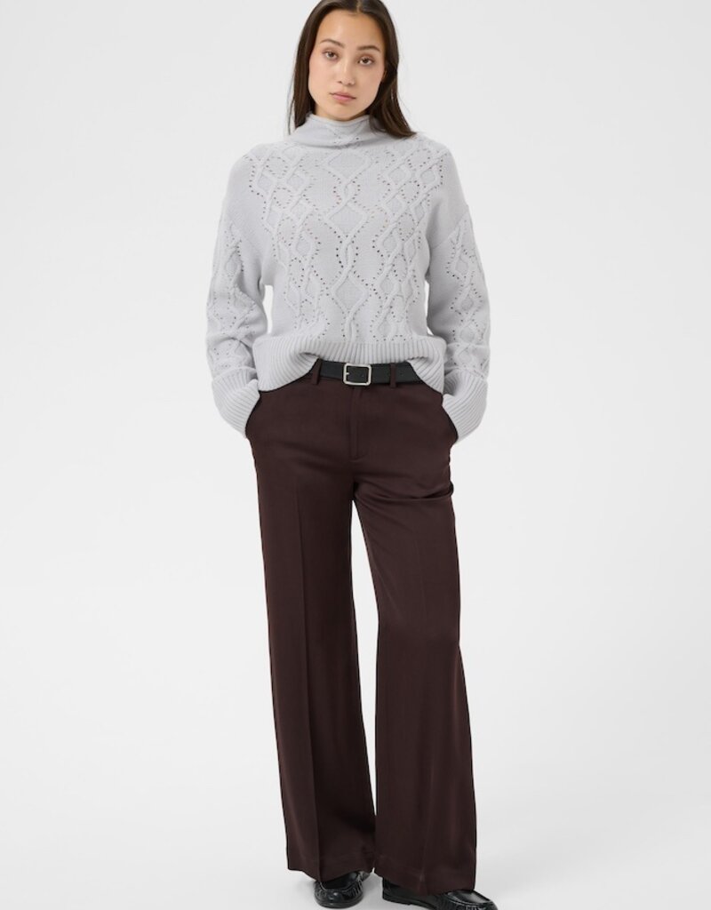 Part Two Charnel Turtleneck in Gray Dawn