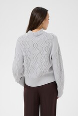 Part Two Charnel Turtleneck in Gray Dawn