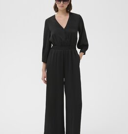 InWear Holley 3/4 Sleeve Satin Jumpsuit