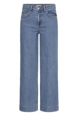 B.Young Kibine Embroidered Pocket Denim in Medium Blue