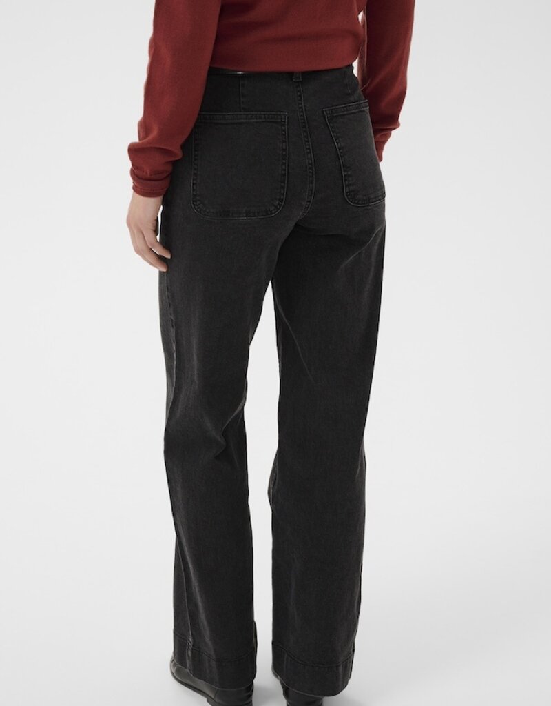 Part Two Barba Jeans in Black Denim