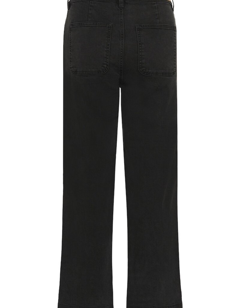 Part Two Barba Jeans in Black Denim