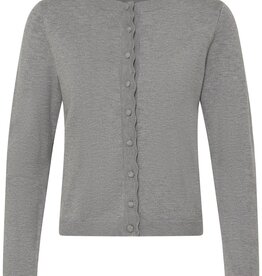 B.Young Morla Scalloped Hems Cardigan