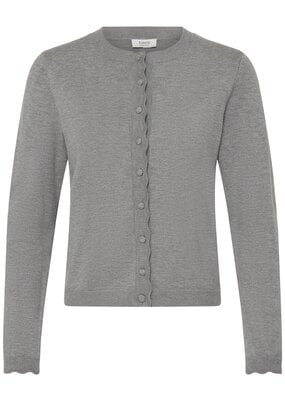 B.Young Morla Scalloped Hems Cardigan