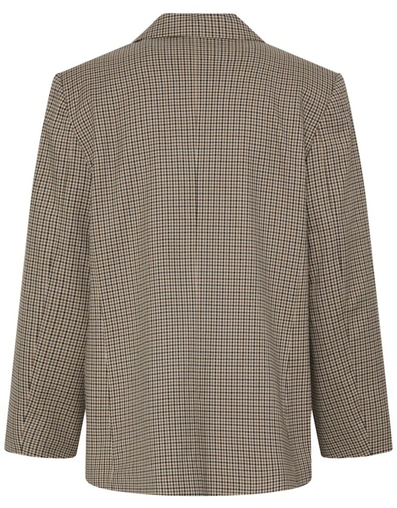 B.Young Estolo Blazer in Sepia Check