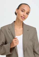 B.Young Estolo Blazer in Sepia Check