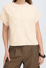 B.Young Omea Floral Deco Slipover in Birch Melange