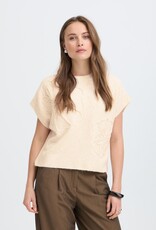 B.Young Omea Floral Deco Slipover in Birch Melange
