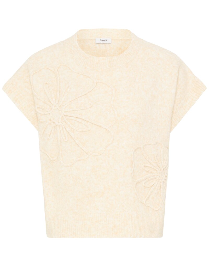 B.Young Omea Floral Deco Slipover in Birch Melange