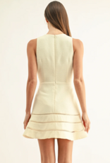 Adelyn Rae Mari Boucle Mini Dress