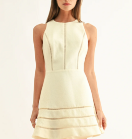 Adelyn Rae Mari Boucle Mini Dress